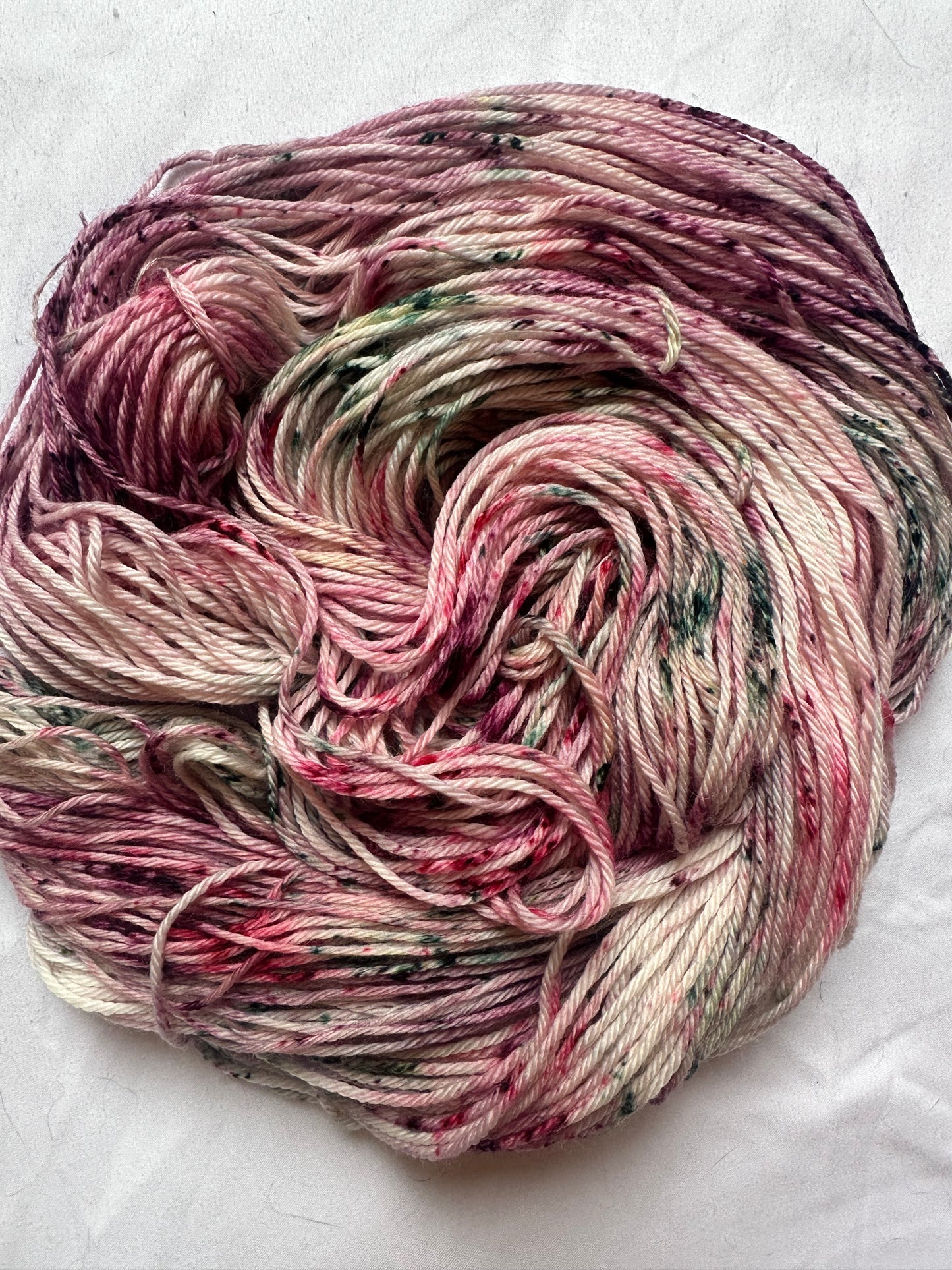 Burgundy Sprinkles DK