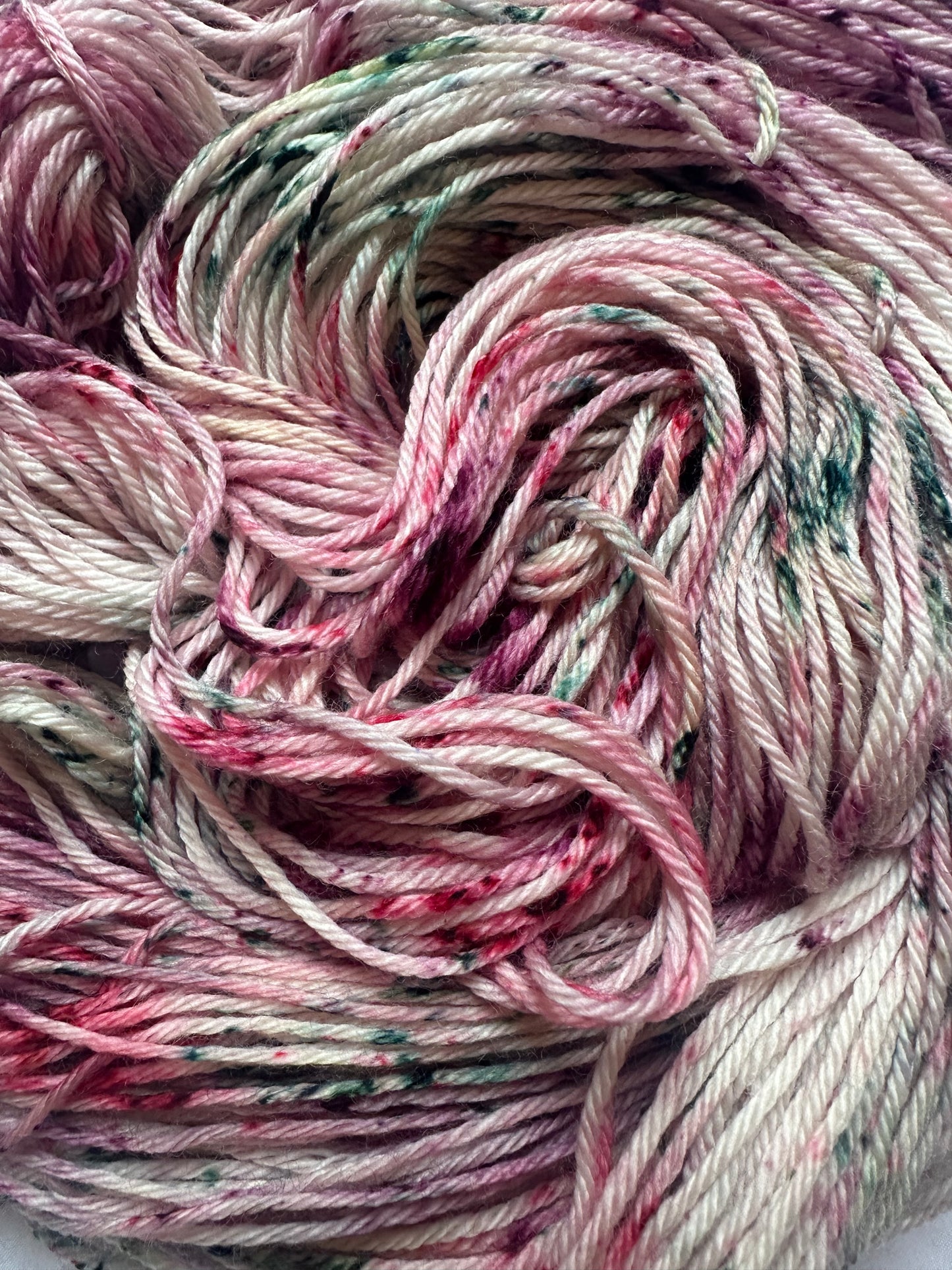 Burgundy Sprinkles DK