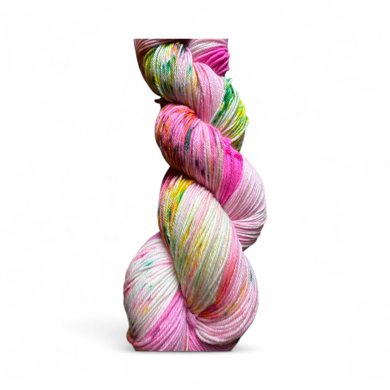 Prickly Pink Fingering Sock Yarn