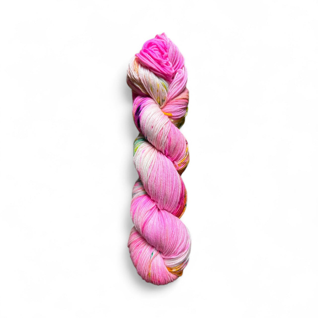 Prickly Pink Fingering Sock Yarn