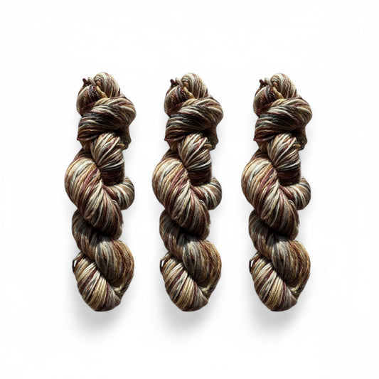 Castle gray tan brown cream DK